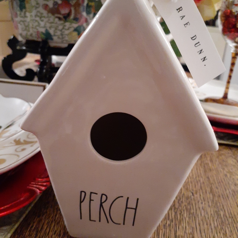 RAE DUNN BIRD HOUSE